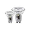 Set 2 becuri LED GU10 2X2.1W 3000K 110146