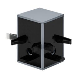 Conector pentru sistem pe sina