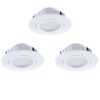 Set 3 spoturi incastrate EGLO PINEDA 78755 | Eglo Romania Abajur MY CHOICE G9/E14 90264
