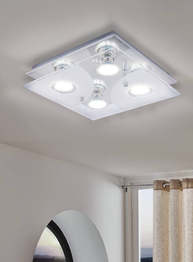 Plafoniera EGLO CABI 75216 | Eglo Romania Plafonieră CABI LED GU10 4X2.8W IP20 75216