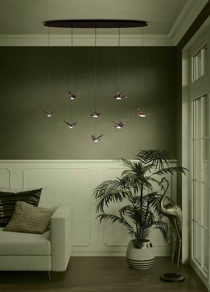Lustra EGLO PARATEBUENO 390055 | Eglo Romania Lustră PARATEBUENO LED 8X4.2W IP20 390055
