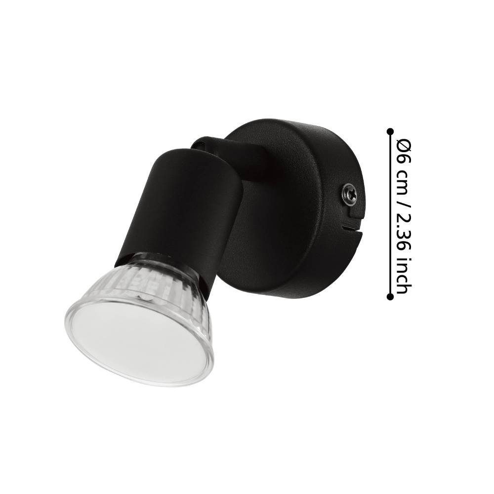 32428_DIMENSION_0001 | Eglo Romania Spot pe bară BUZZ-LED GU10 2.8W IP20 32428