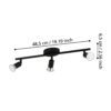 32431_DIMENSION_0001 | Eglo Romania Spot pe bară BUZZ-LED GU10 3X2.8W IP20 32431