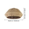 Plafoniera vintage EGLO ALDERNEY 43784 | Eglo Romania Plafonieră ALDERNEY E27 IP20 43784