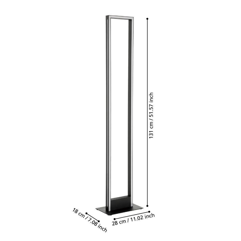 Lampadar EGLO SALVILANAS-Z 99683 | Eglo Romania Lampadar SALVILANAS-Z LED 33W IP20 99683