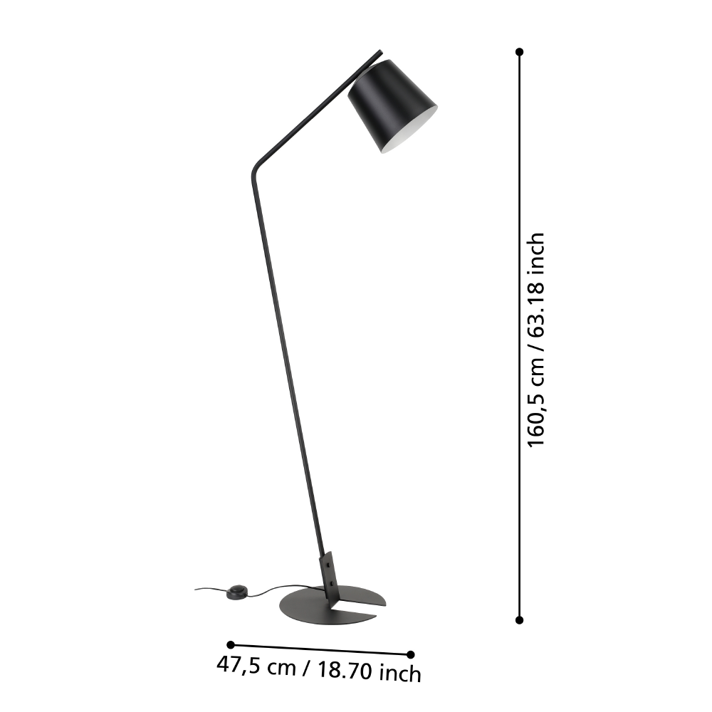 Lampadar EGLO ONEDA 900394 | Eglo Romania Lampadar ONEDA E27 IP20 900394