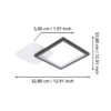 Plafoniera EGLO GAFARES 900422 | Eglo Romania Plafonieră GAFARES LED 15W IP20 900422
