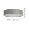 Plafoniera EGLO ROMAO-Z 900442 | Eglo Romania Plafonieră ROMAO-Z LED 35W IP20 900442