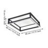 390018_DIMENSION_0001 | Eglo Romania Plafonieră MACELLARA LED 29.4W IP20 390018