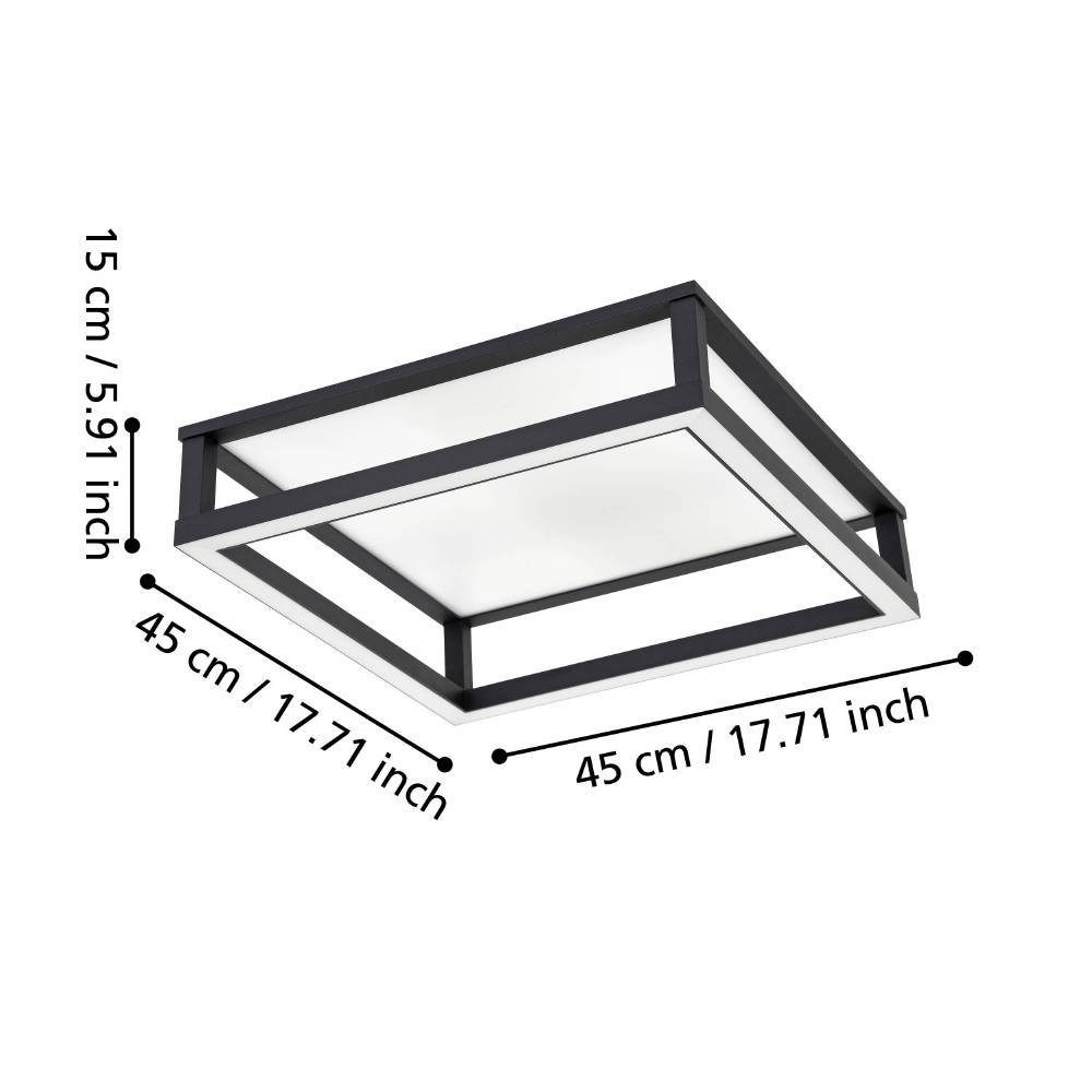 390018_DIMENSION_0001 | Eglo Romania Plafonieră MACELLARA LED 29.4W IP20 390018