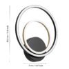 390088_DIMENSION_0001 | Eglo Romania Aplică LANACERA LED 12W, 4X2.1W IP20 390088