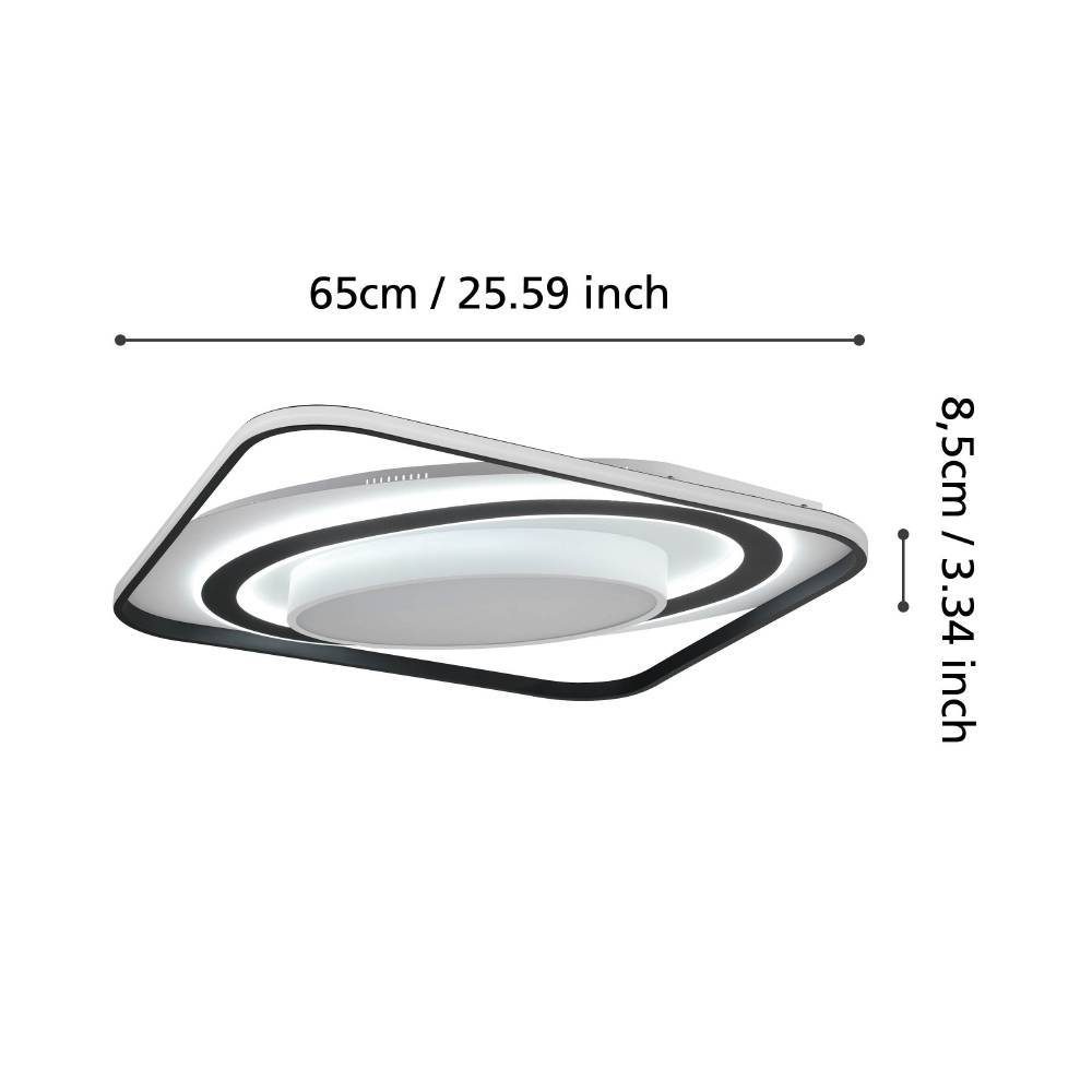 39864_DIMENSION_0001 | Eglo Romania Plafonieră BENALAURIA LED 43.8W IP20 39864