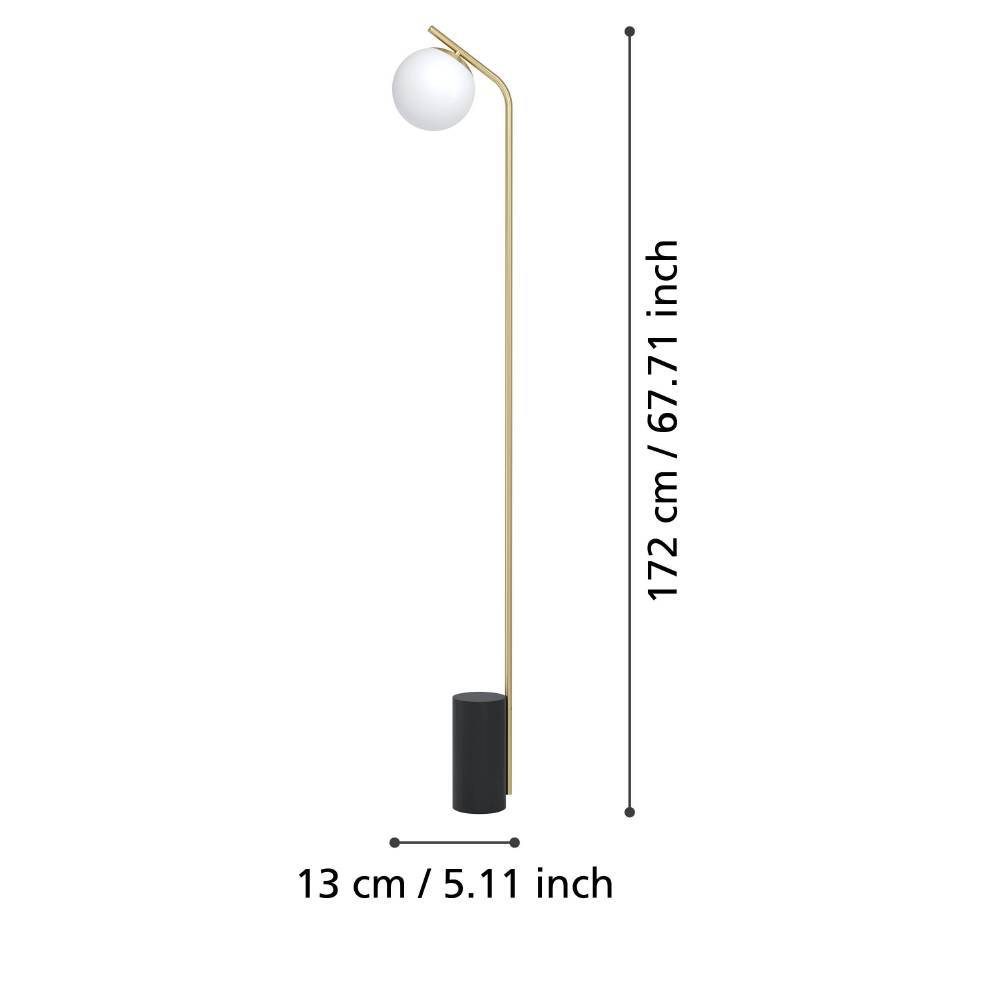 39981_DIMENSION_0001 | Eglo Romania Lampadar BETULIA E27 IP20 39981