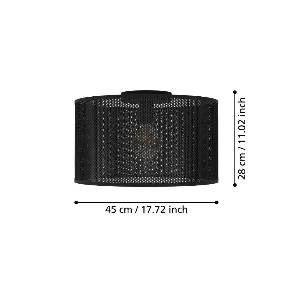 43794_DIMENSION_0001 | Eglo Romania Plafonieră MANBY E27 IP20 43794
