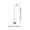 43844_DIMENSION_0001 | Eglo Romania Lampadar MATLOCK E27 IP20 43844