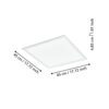 900045_DIMENSION_0001 | Eglo Romania Panou SALOBRENA-Z LED 21.5W IP20 900045