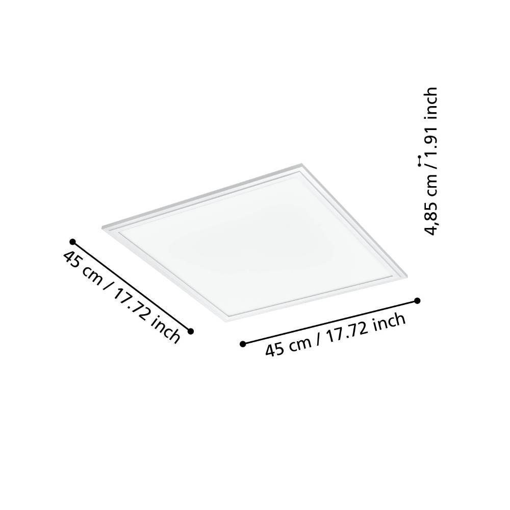 900045_DIMENSION_0001 | Eglo Romania Panou SALOBRENA-Z LED 21.5W IP20 900045