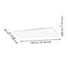900047_DIMENSION_0001 | Eglo Romania Panou SALOBRENA-Z LED 33.5W IP20 900047