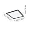 900051_DIMENSION_0001 | Eglo Romania Panou SALOBRENA-Z LED 21.5W IP20 900051