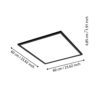 900052_DIMENSION_0001 | Eglo Romania Panou aplicat SALOBRENA-Z LED 33W IP20 900052