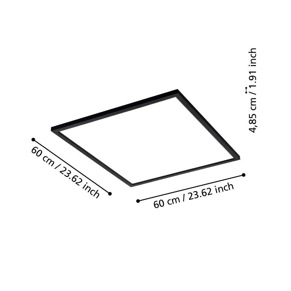 900052_DIMENSION_0001 | Eglo Romania Panou aplicat SALOBRENA-Z LED 33W IP20 900052