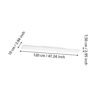 900062_DIMENSION_0001 | Eglo Romania Panou aplicat TURCONA-Z LED 34.2W IP20 900062