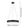 900068_DIMENSION_0001 | Eglo Romania Lustră MARGHERA-Z LED 4X6.5W IP20 900068