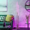 900078_AMBIENT_0004 | Eglo Romania Lampadar FRAIOLI-Z LED 2X17W IP20 900078