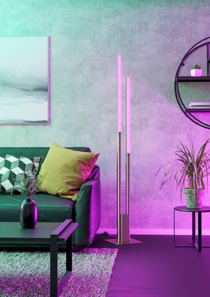 900078_AMBIENT_0004 | Eglo Romania Lampadar FRAIOLI-Z LED 2X17W IP20 900078