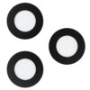 Set 3 spoturi FUEVA-Z LED 3X2.8W IP20/IP44 900105