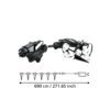 900117_DIMENSION_0001 | Eglo Romania Ghirlandă SPINETOLI 2 LED 6X0.4W IP65 900117