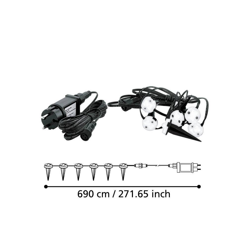 900117_DIMENSION_0001 | Eglo Romania Ghirlandă SPINETOLI 2 LED 6X0.4W IP65 900117