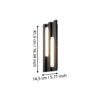 900118_DIMENSION_0001 | Eglo Romania Aplică FANDINA LED 2X4.2W IP55 900118