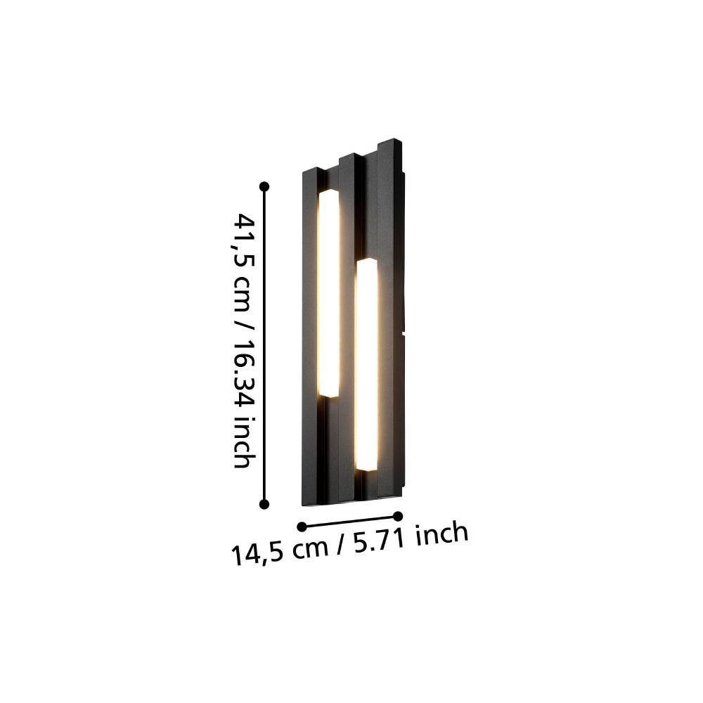 900118_DIMENSION_0001 | Eglo Romania Aplică FANDINA LED 2X4.2W IP55 900118