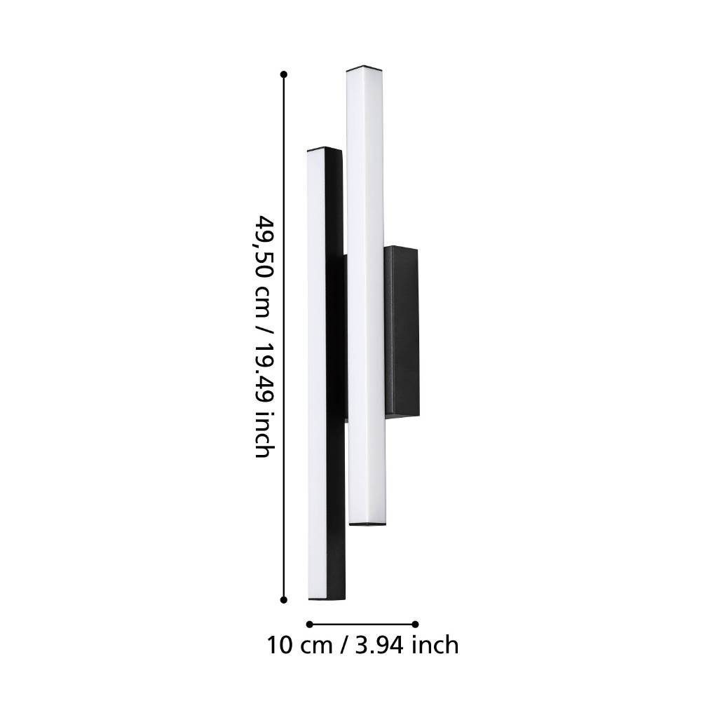900133_DIMENSION_0001 | Eglo Romania Aplică SERRICELLA LED 2X4.5W IP44 900133