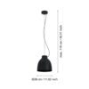 900158_DIMENSION_0001 | Eglo Romania Pendul CAMASCA E27 IP20 900158