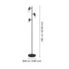 Lampadar LURONE 3XE27 IP20 900179