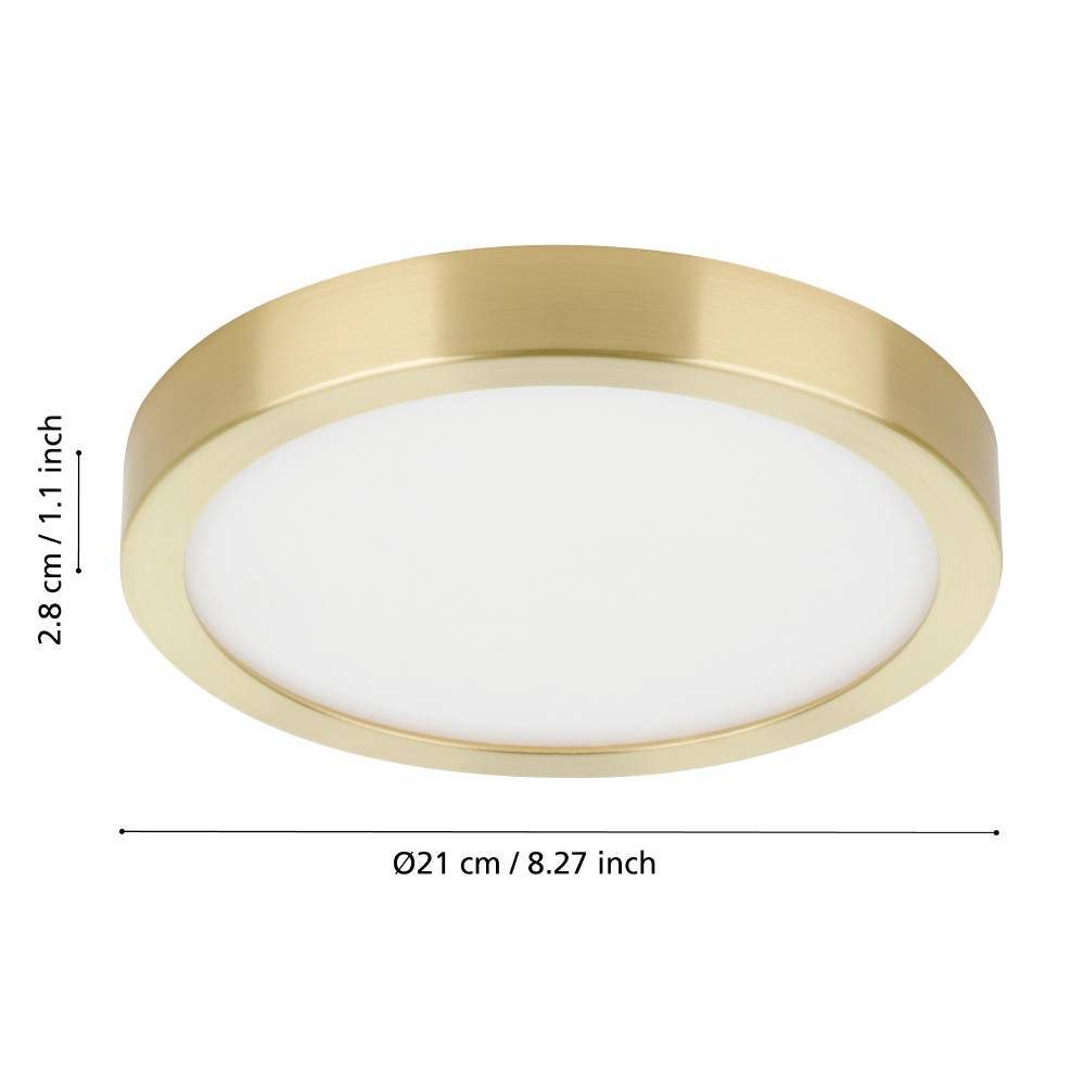 900181_DIMENSION_0001 | Eglo Romania Aplică/Plafonieră FUEVA 5 LED 17W IP20 900181