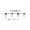 900213_DIMENSION_0001 | Eglo Romania Ghirlandă PARTAJ LED 16X0.064W IP44 900213