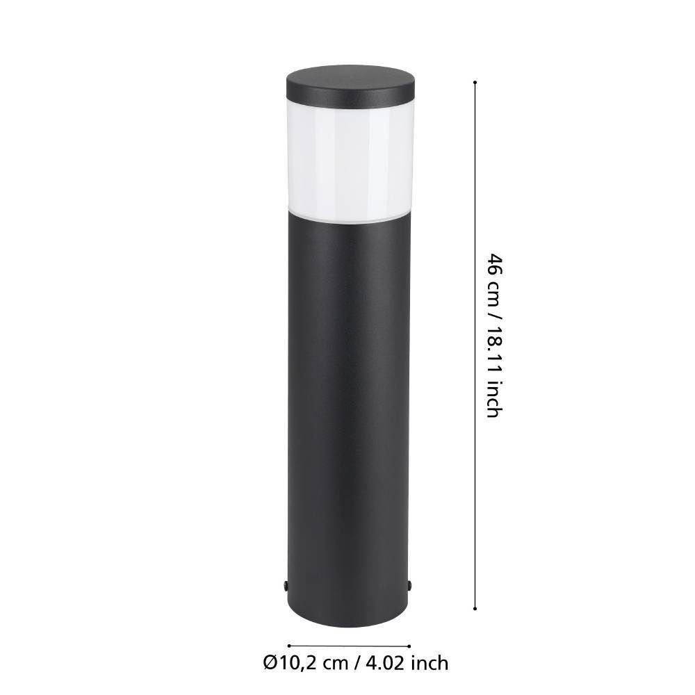 900258_DIMENSION_0001 | Eglo Romania Stâlp BASALGO-Z LED E27 9W IP44 900258