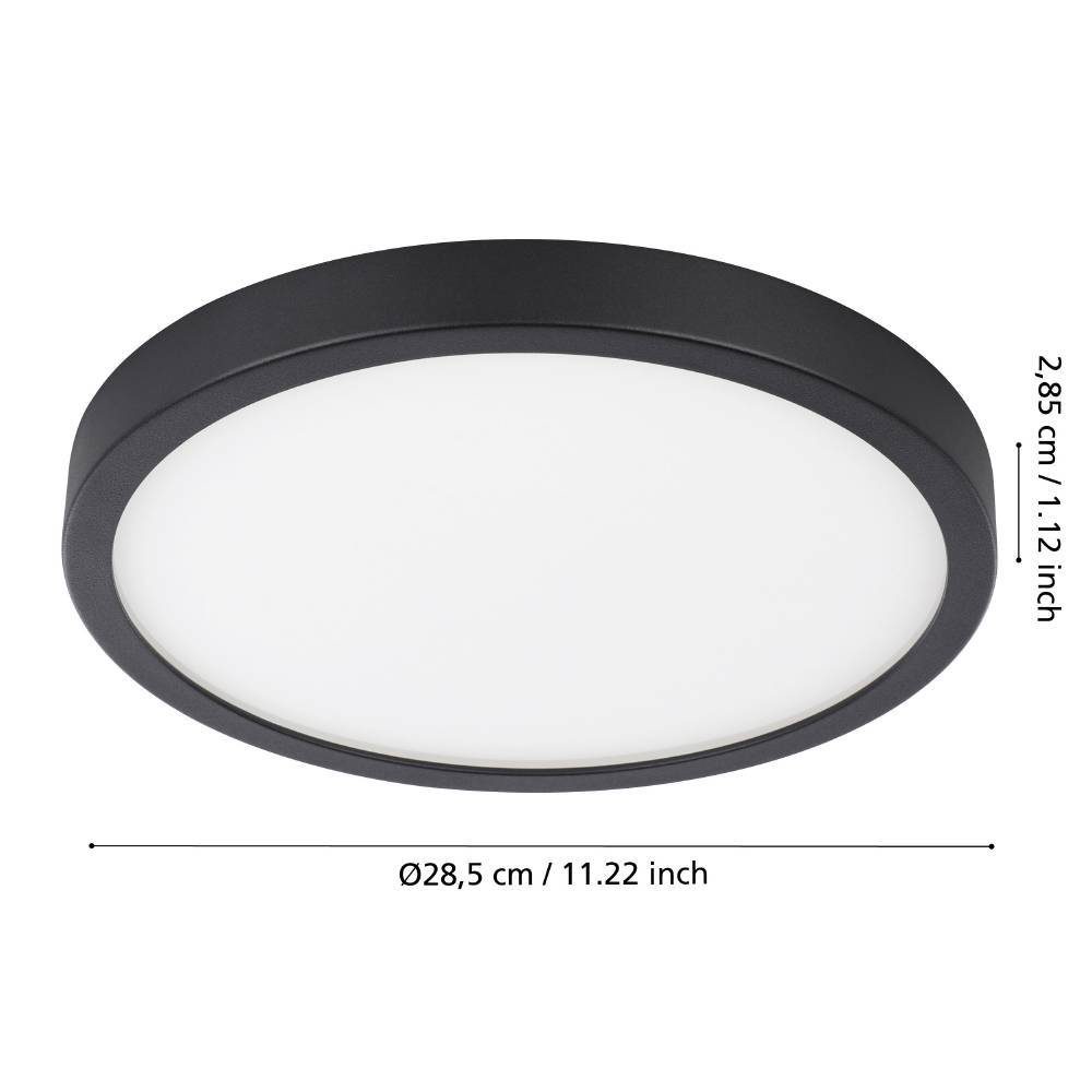 900278_DIMENSION_0001 | Eglo Romania Aplică/Plafonieră ARGOLIS 2 LED 20.5W IP44 900278