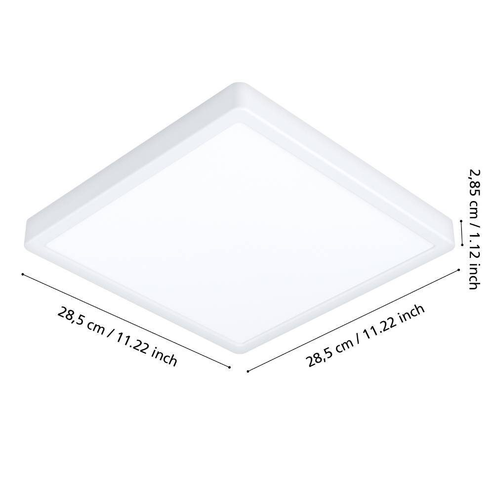 900279_DIMENSION_0001 | Eglo Romania Aplică/Plafonieră ARGOLIS 2 LED 20.5W IP44 900279