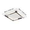 900329_DIMENSION_0001 | Eglo Romania Plafonieră ZAMPOTE LED 25W IP20 900329