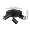 900336_DIMENSION_0001 | Eglo Romania Aplică/Plafonieră TELIMBELA-Z LED 3X4.9W IP20 900336