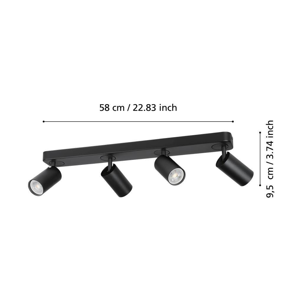 900337_DIMENSION_0001 | Eglo Romania Aplică/Plafonieră TELIMBELA-Z LED 4X4.9W IP20 900337