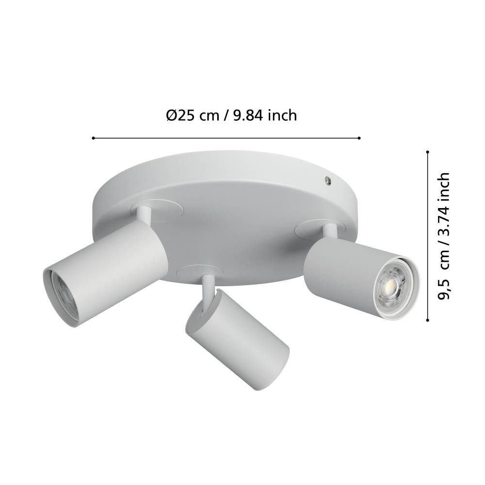 900338_DIMENSION_0001 | Eglo Romania Aplică/Plafonieră TELIMBELA-Z LED 3X4.9W IP20 900338