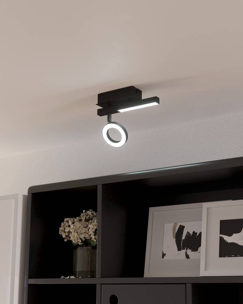 900513_AMBIENT_0001 | Eglo Romania Aplică/Plafonieră CARDILLIO 2 LED 5.4W IP20 900513