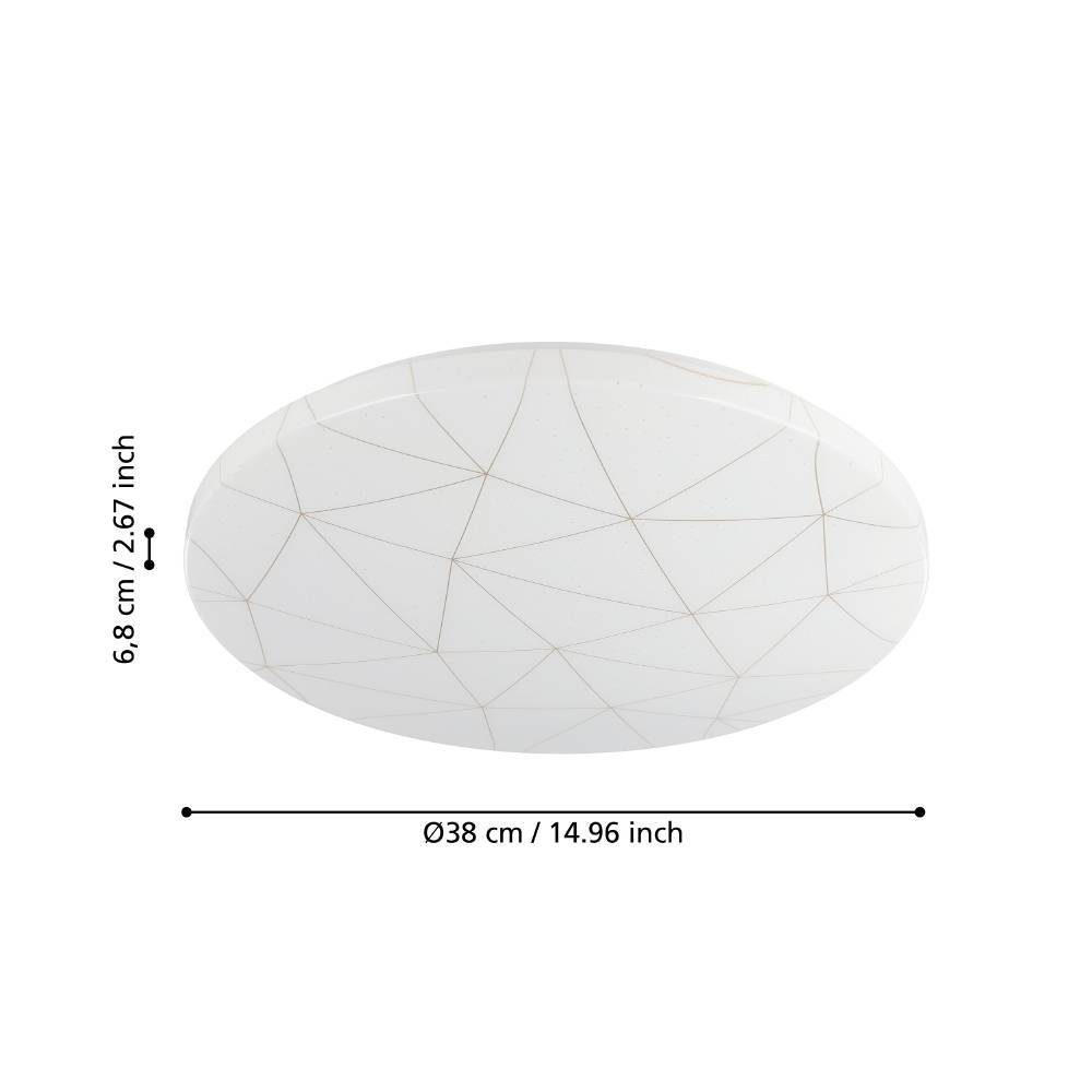 900612_DIMENSION_0001 | Eglo Romania Plafonieră RENDE LED 19.5W IP20 900612