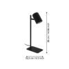 98855_DIMENSION_0001 | Eglo Romania Veioză CEPPINO LED GU10 4.5W IP20 98855
