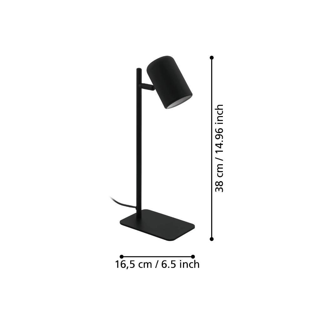98855_DIMENSION_0001 | Eglo Romania Veioză CEPPINO LED GU10 4.5W IP20 98855